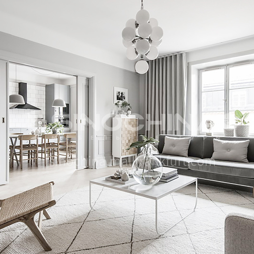 Apartment-Grey Apartment Interior Design ANS1039
